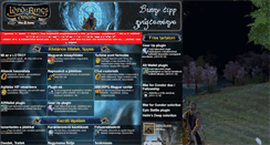 Desktop Screenshot of lotro.bunny.hu